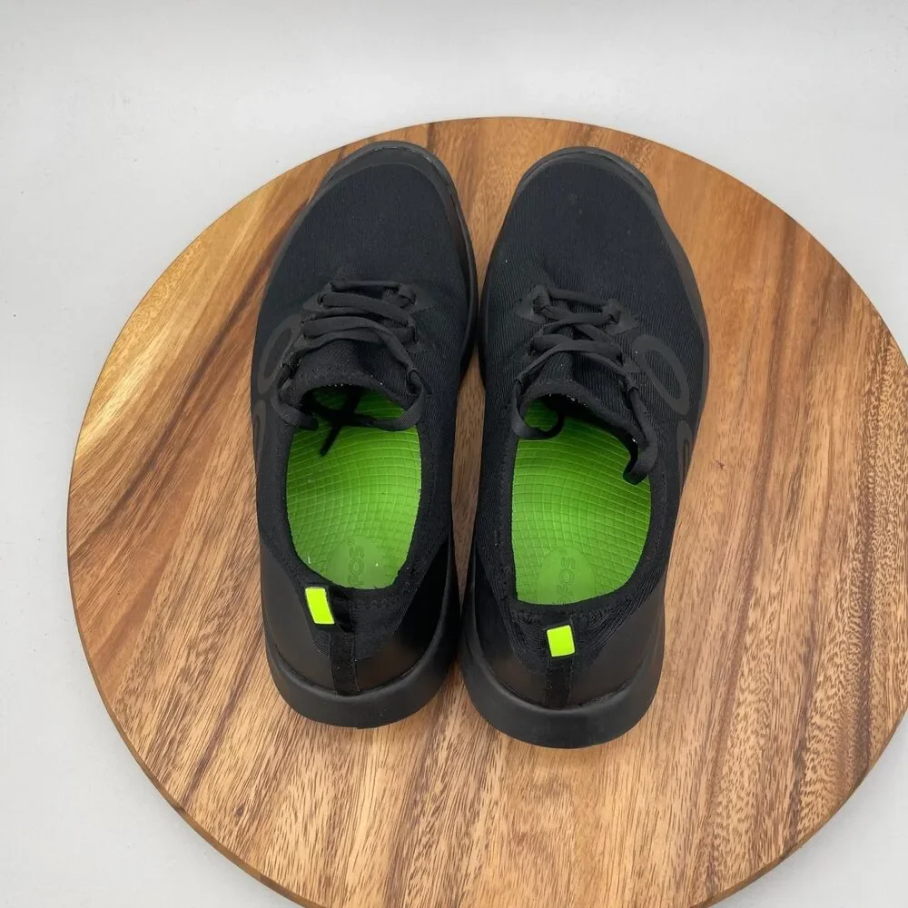 Oofos Oomg Sport LS Shoes Mens Size 12 Black Casual Comfort Walking Sneakers